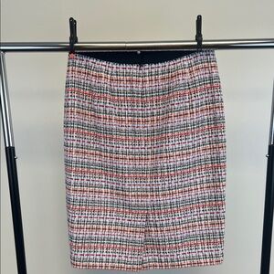 Talbots Colorful Twill Pencil Skirt Size 4 Petite